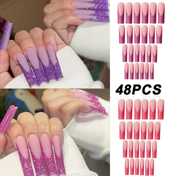 Glitter Ombre Press-On Nail Set Stornfield