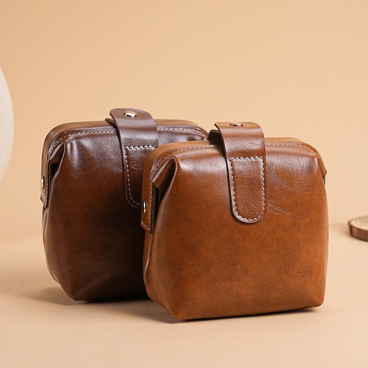 Premium Leather Cosmetic Case