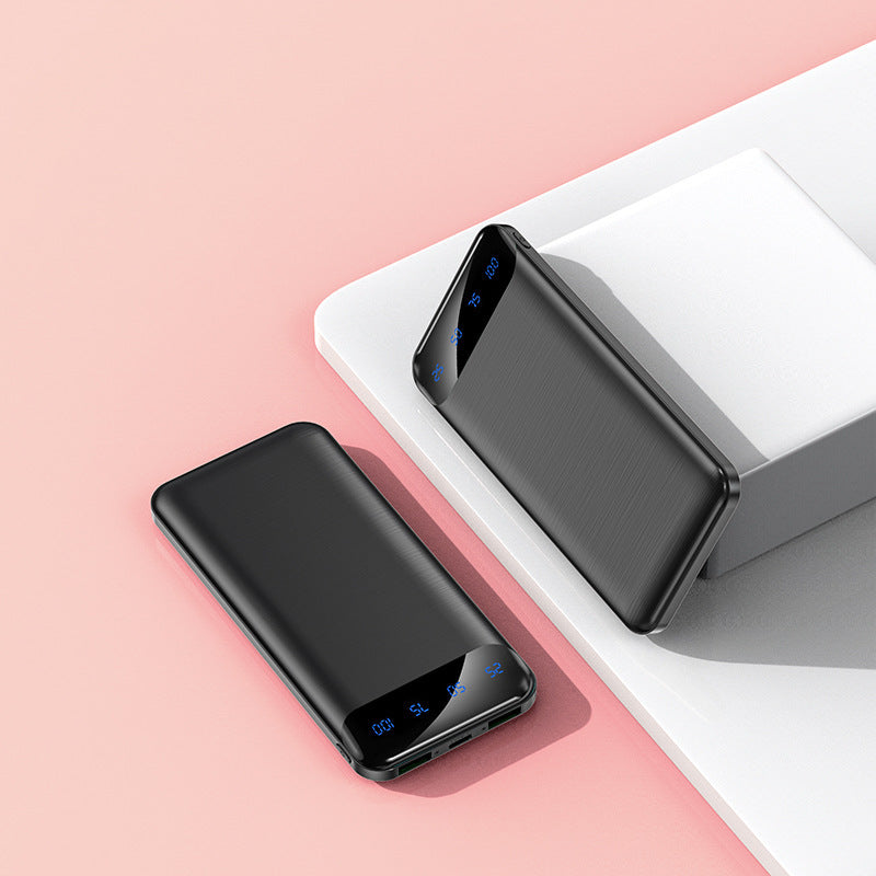 Portable power bank with digital smart display and fast charging speed Stornfield