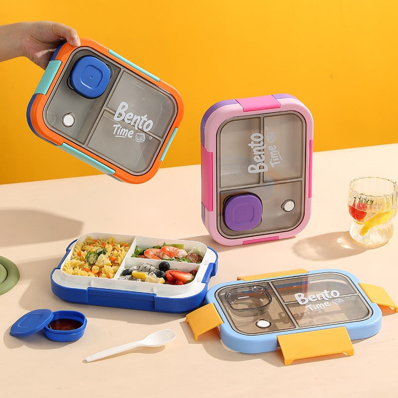 Portable Multi-Compartment Bento Box