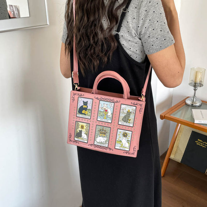 Cat-Themed Art Tote