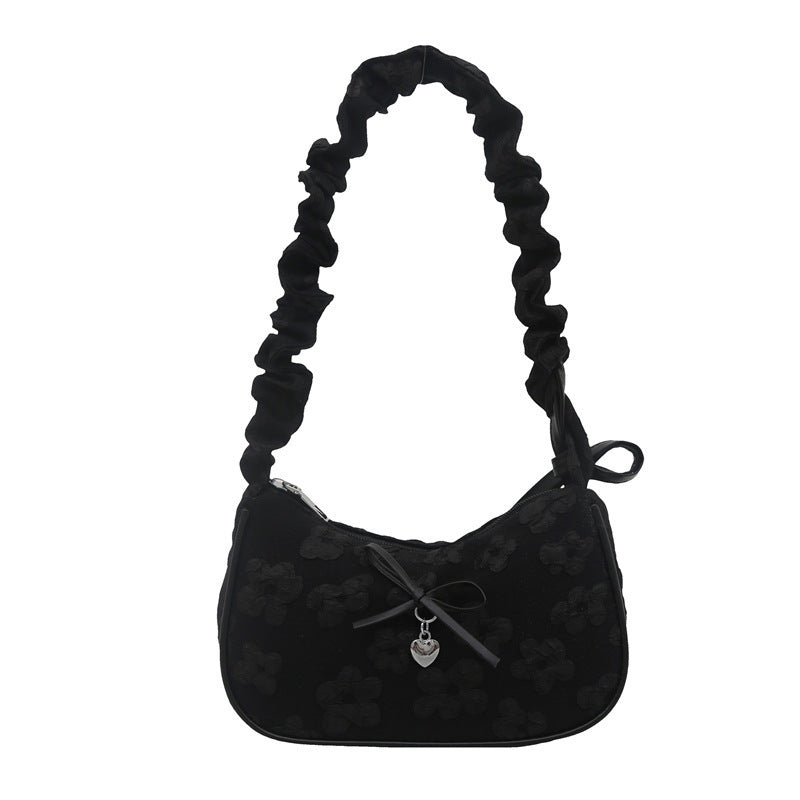Elegant Floral Embellished Shoulder Bag Stornfield