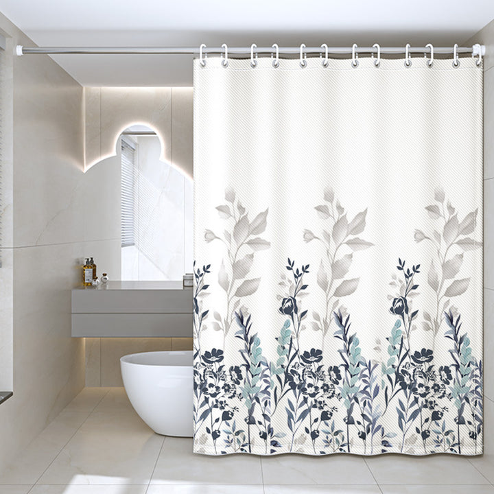 Women's Floral Design Shower Curtain Stornfield