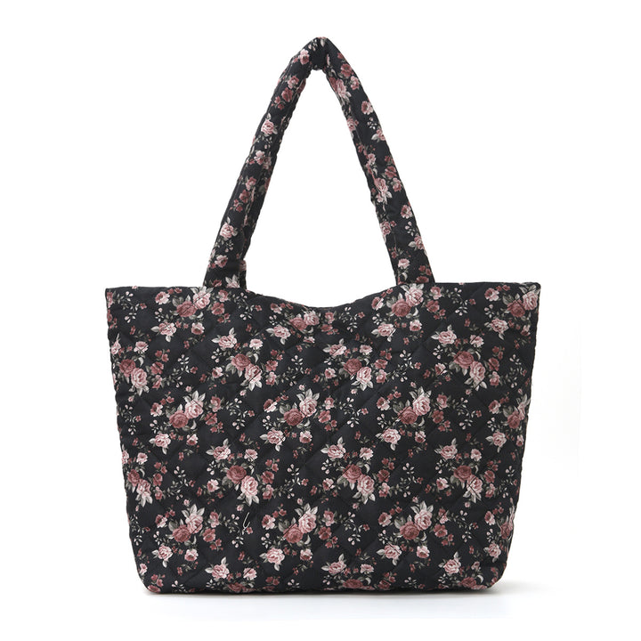 Trendy shopping bag with cute bear and strawberry design Stornfield