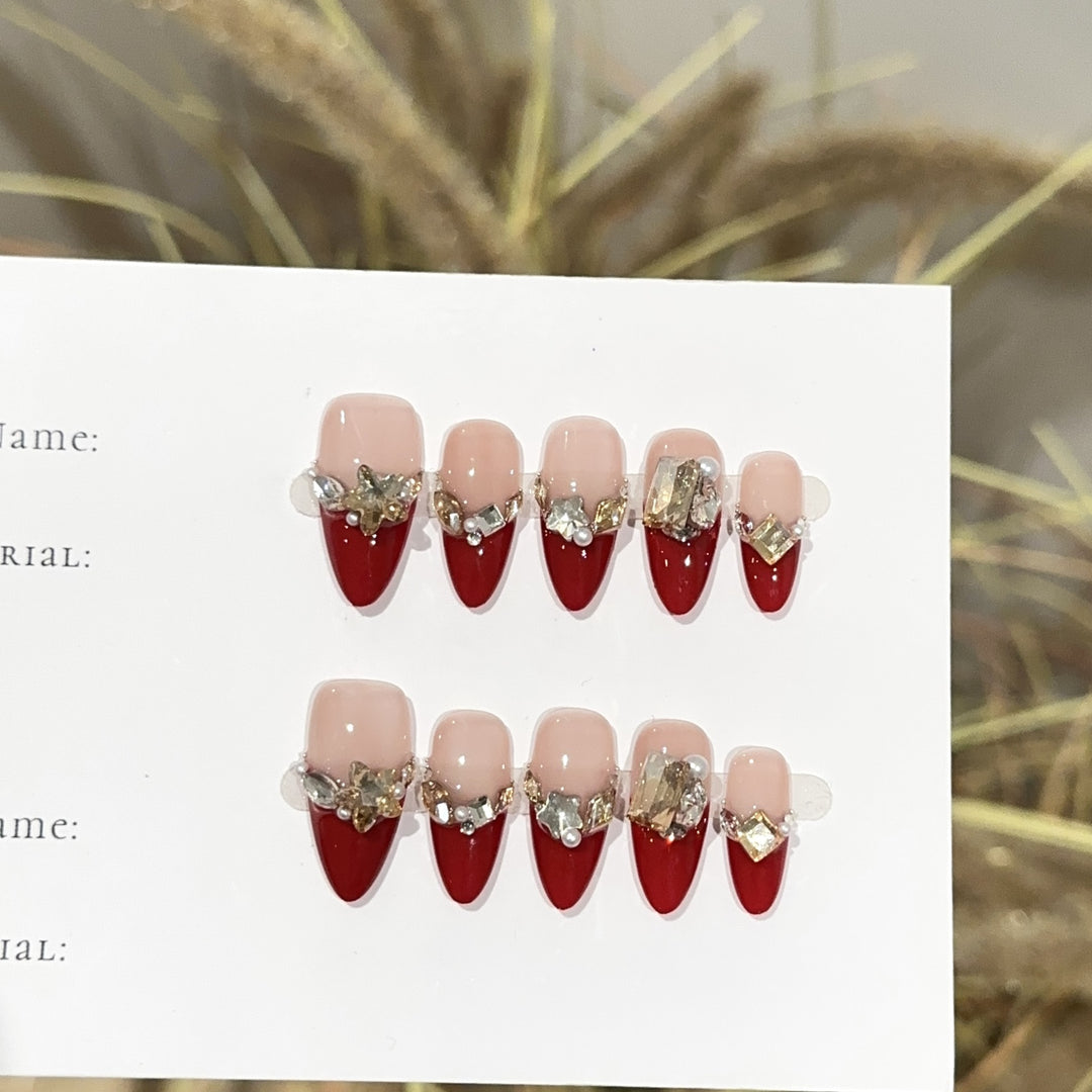 Designer Stiletto Press-On Nail Set