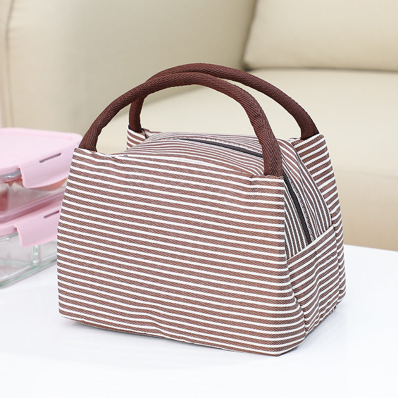 Insulated Striped Lunch Bag Stornfield