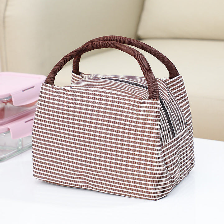 Insulated Striped Lunch Bag Stornfield