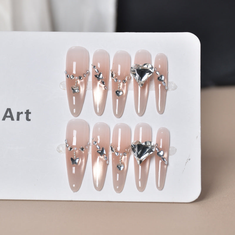 Glamorous Decorative Press-On Nail Set Stornfield