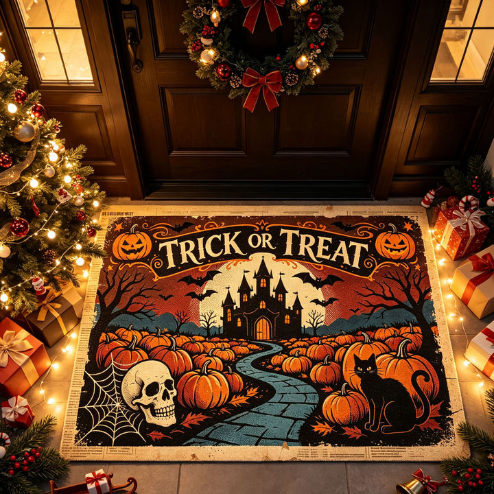 Halloween Theme Doormat