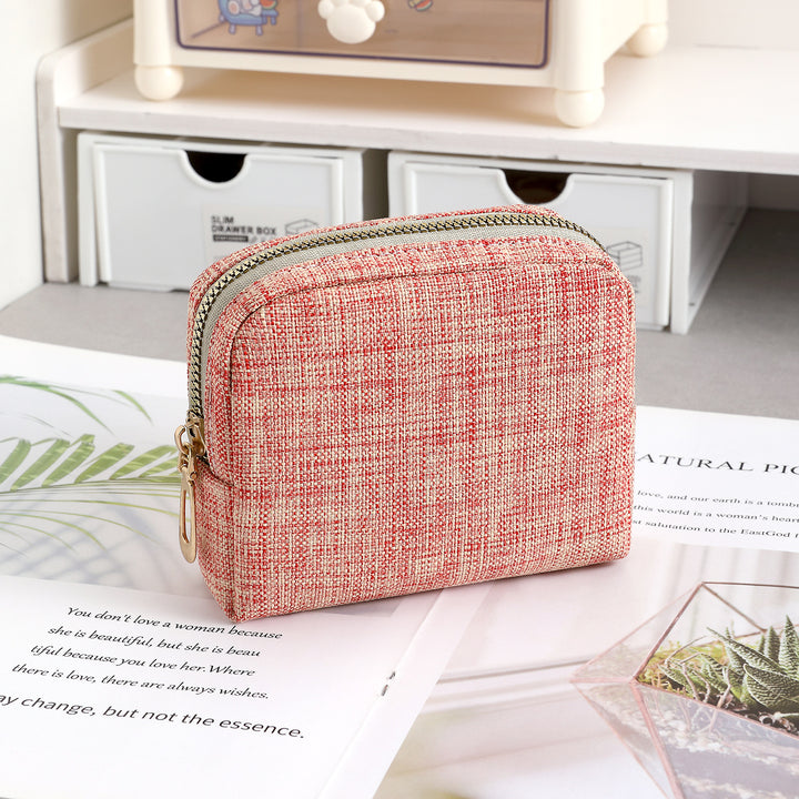 Compact Zippered Coin Purse