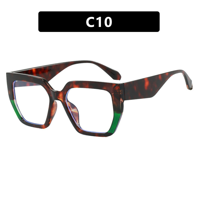 Women's geometric glasses in stylish tortoiseshell pattern Stornfield