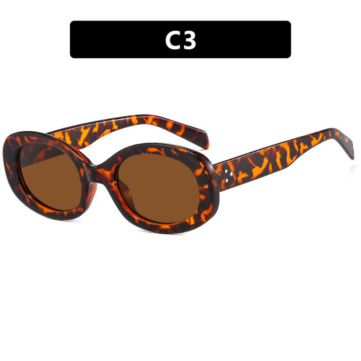 Ladies fashionable sunglasses in stylish oval design Stornfield