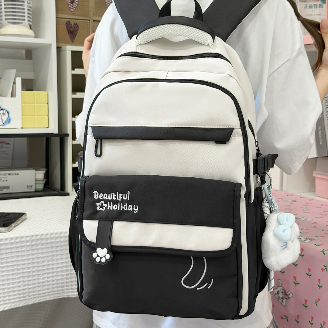 Cute Illustrated Patterned Backpack Stornfield