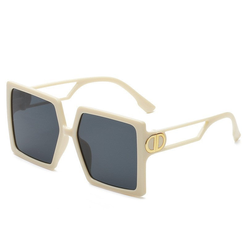 Women's Elegant Oversized Sunglasses with Geometric Frame and Polarized Lenses Stornfield