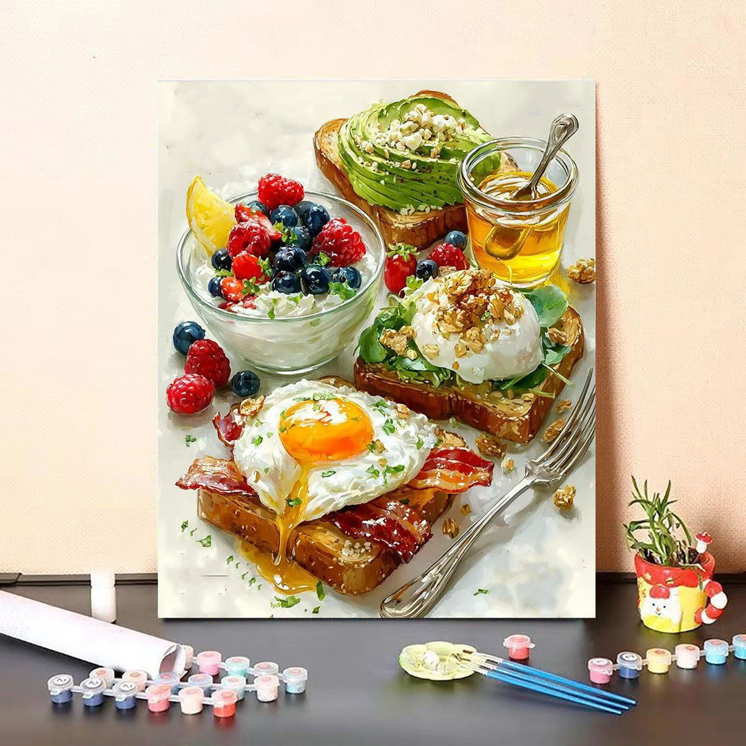 Gourmet Dessert-Themed Canvas Art Stornfield