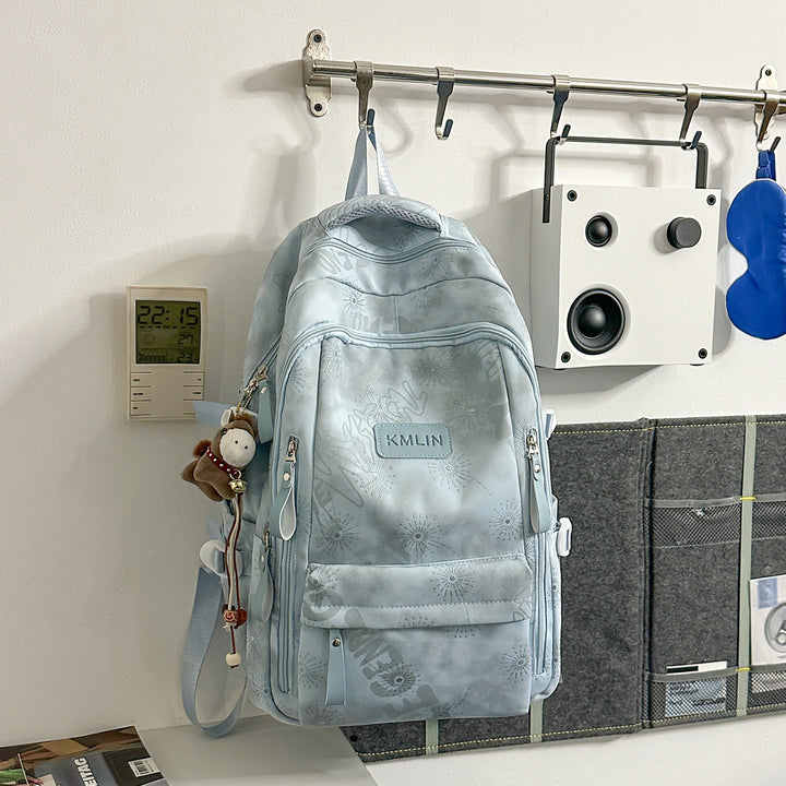 Versatile Floral-Embroidered Backpack Stornfield