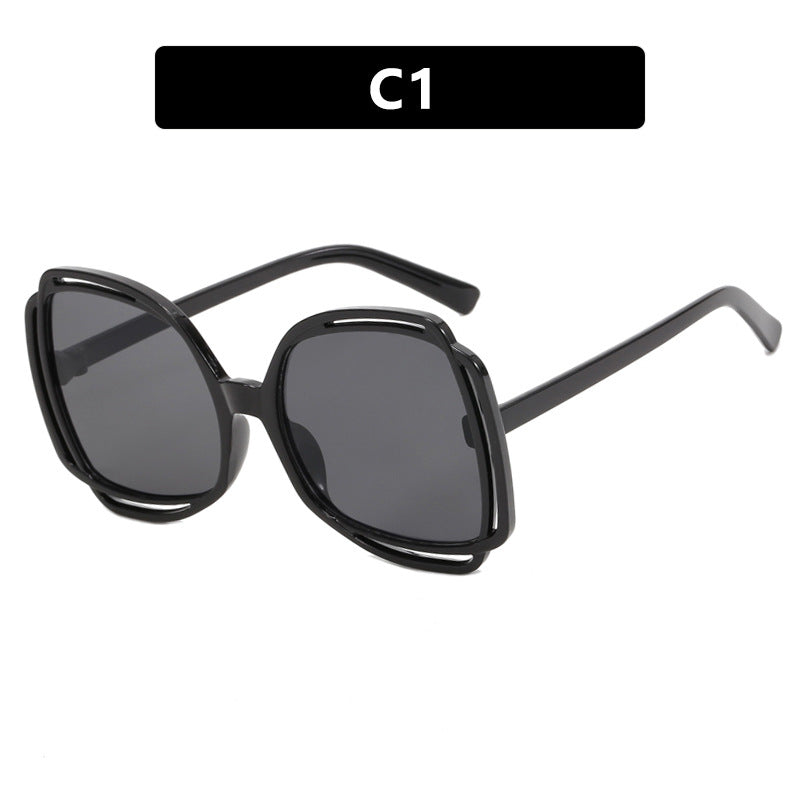 Women's oversized sunglasses in stylish retro design Stornfield