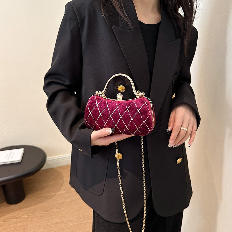 Elegant Quilted Evening Handbag