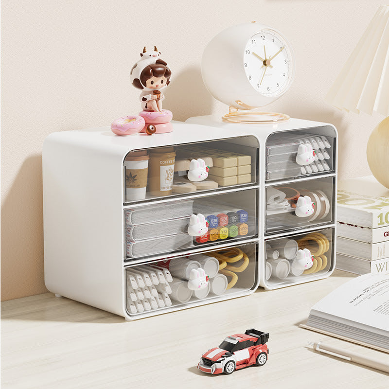 Modern Multi-Drawer Desktop Storage Organizer Stornfield