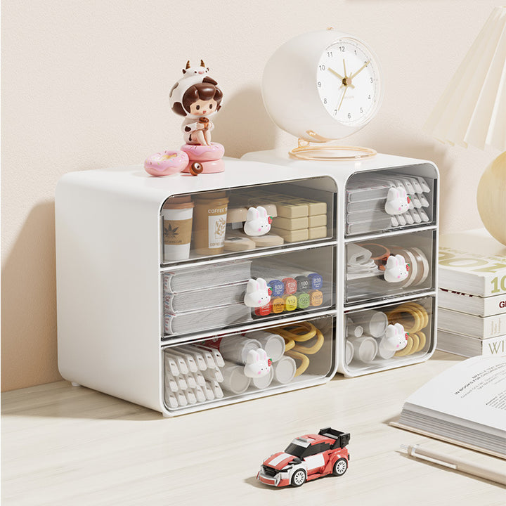 Modern Multi-Drawer Desktop Storage Organizer Stornfield