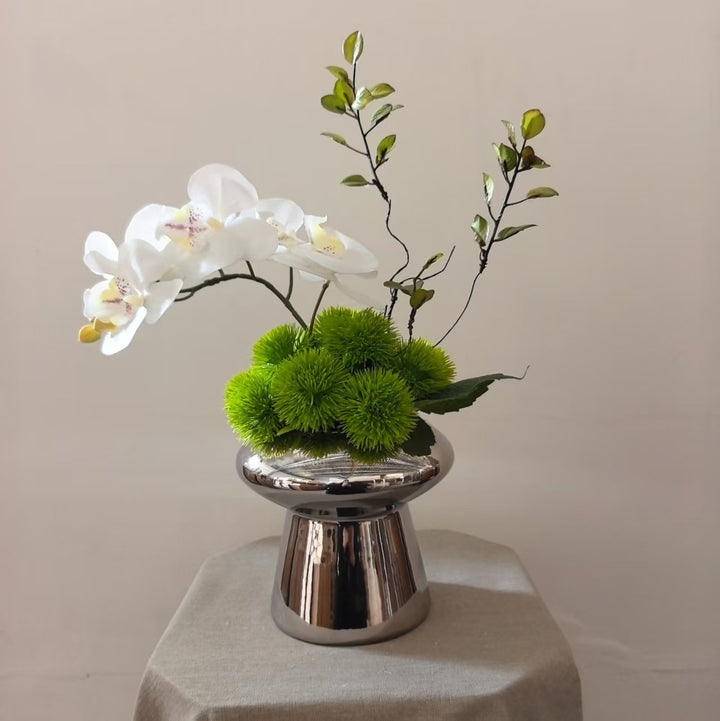Elegant Decorative Orchid Arrangement
