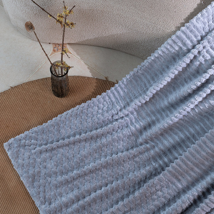 Women's cozy blanket with textured surface design Stornfield
