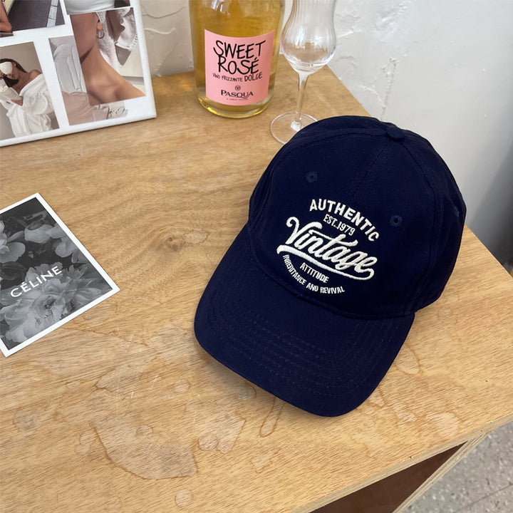 Men's Vintage-Inspired Cotton Baseball Cap Stornfield