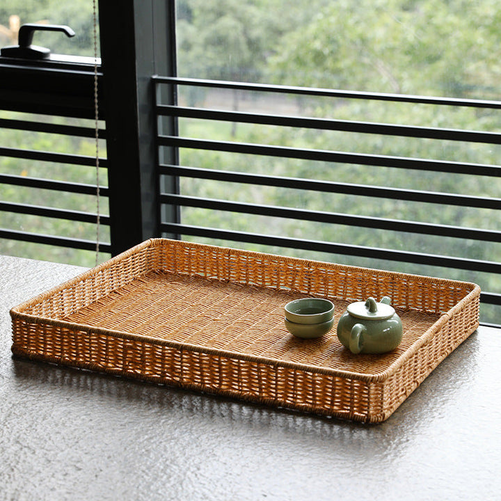 Handwoven Decorative Storage Tray Stornfield