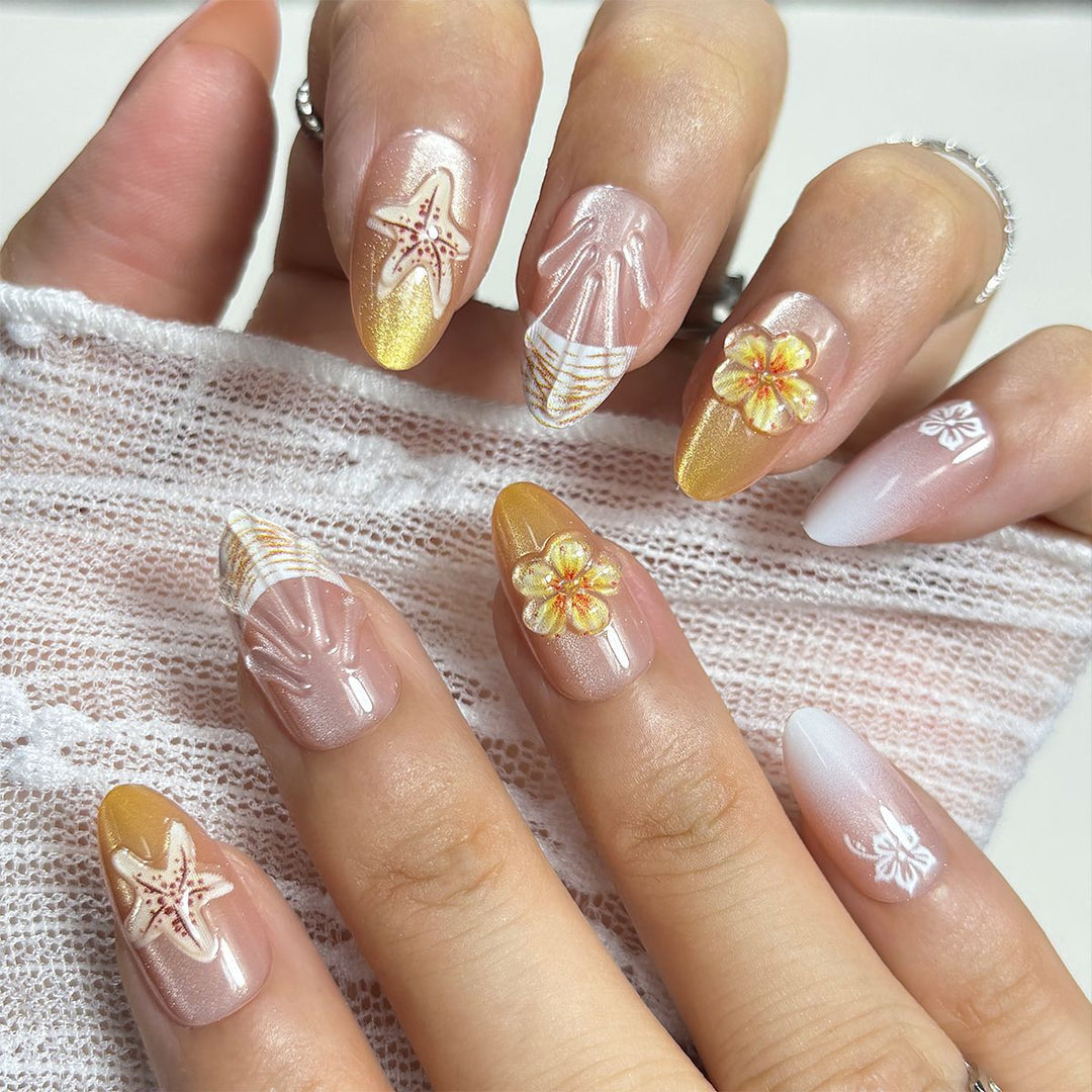 Artistic Themed Press-On Nail Collection Stornfield
