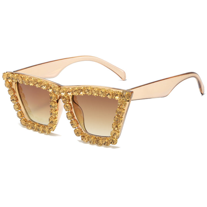 Women's extravagant sunglasses with glittering frame Stornfield