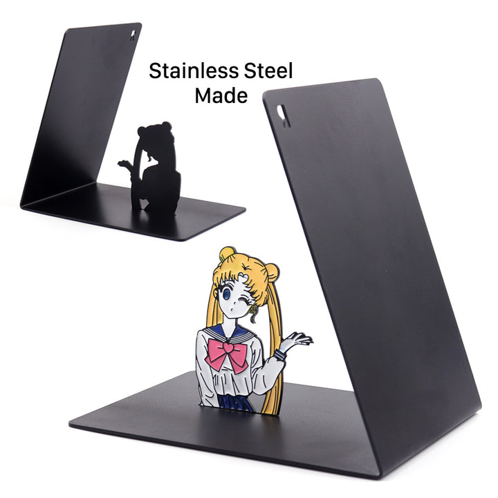 Decorative Stainless Steel Bookends