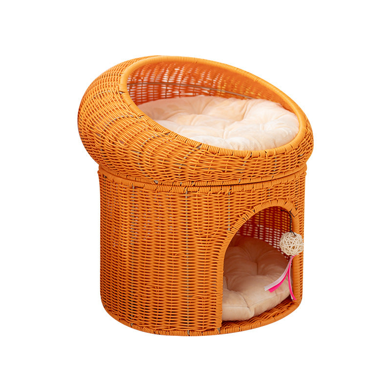 Cozy cat basket with play ball Stornfield