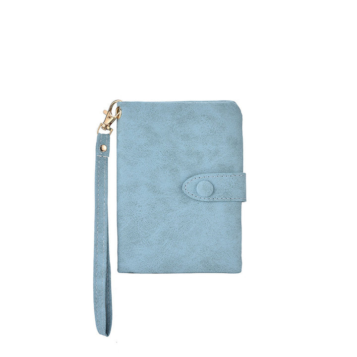 Compact Faux Leather Clutch Wallet Stornfield