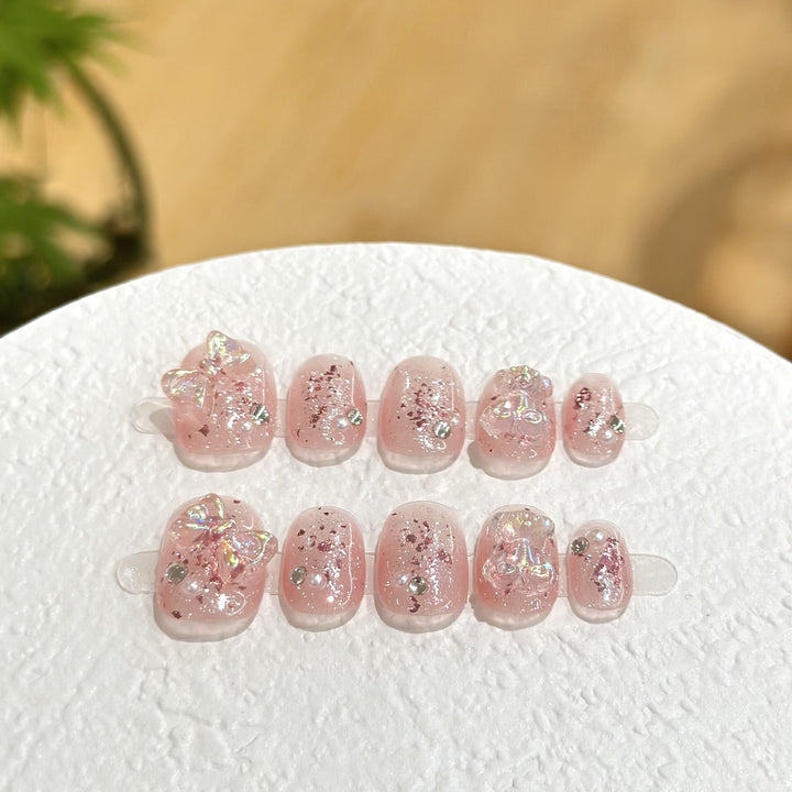 Elegant Press-On Nail Set