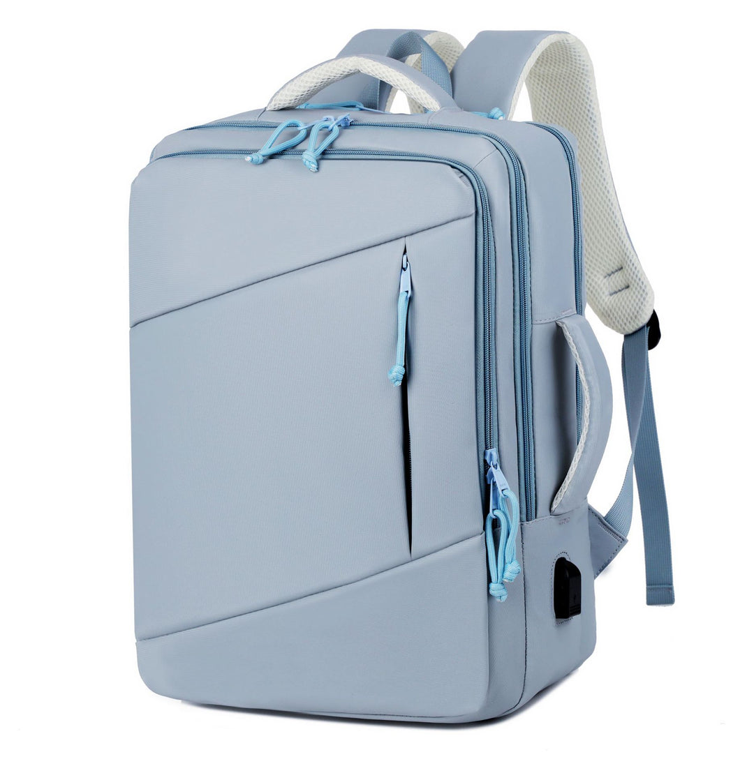 Functional travel backpack with separate laptop compartment and ergonomic design Stornfield