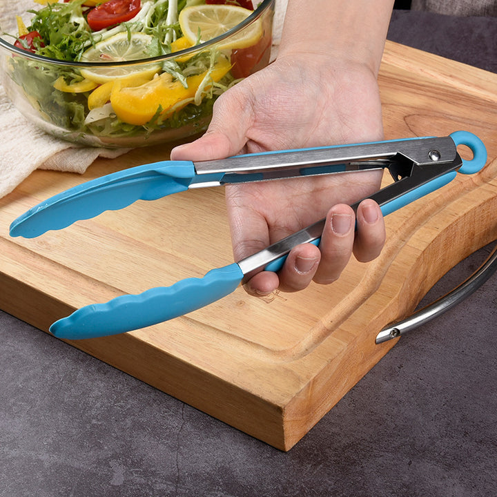 Multifunctional Silicone Kitchen Tongs with Ergonomic Handle Stornfield