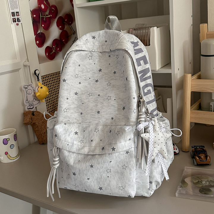 Star-Patterned Casual Backpack Stornfield 1791204705