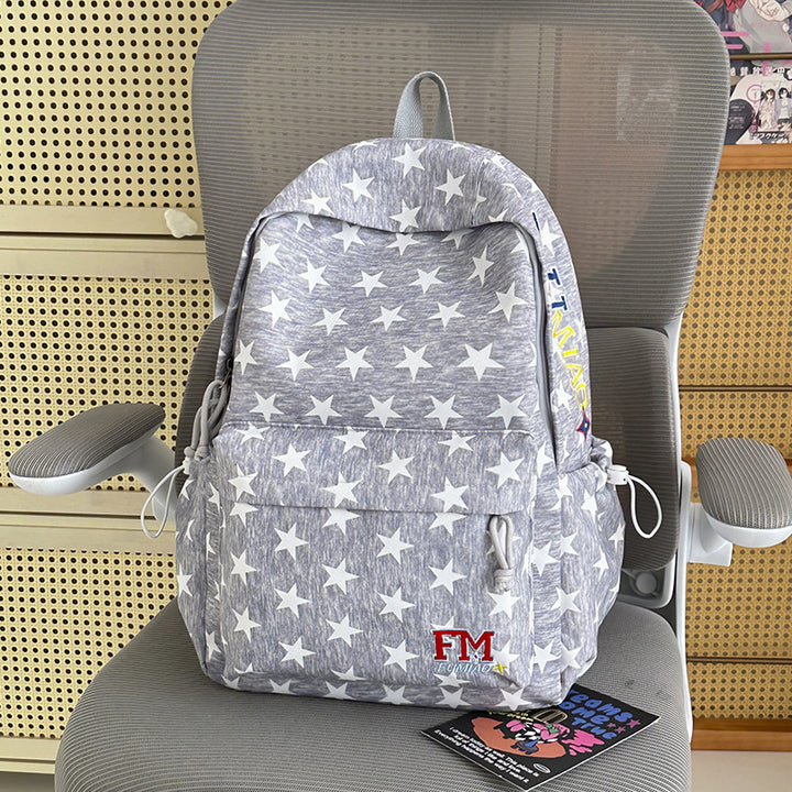 Fun Star-Patterned Casual Backpack Stornfield