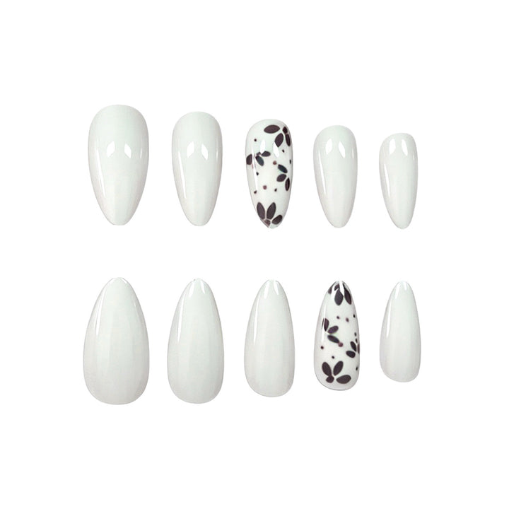 Artistic Almond-Shaped Nail Art Enhancements Stornfield