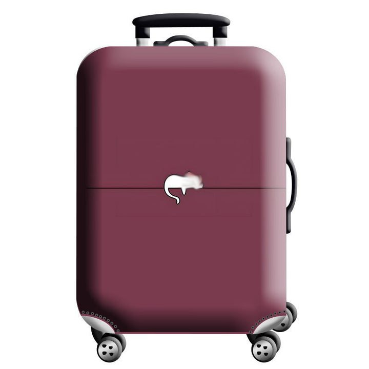 Unisex hard-shell suitcase with modern geometric design Stornfield