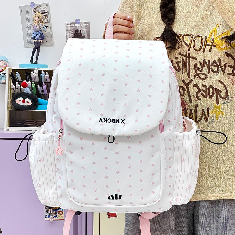 Stylish Star-Embellished Backpack Stornfield 1791205579