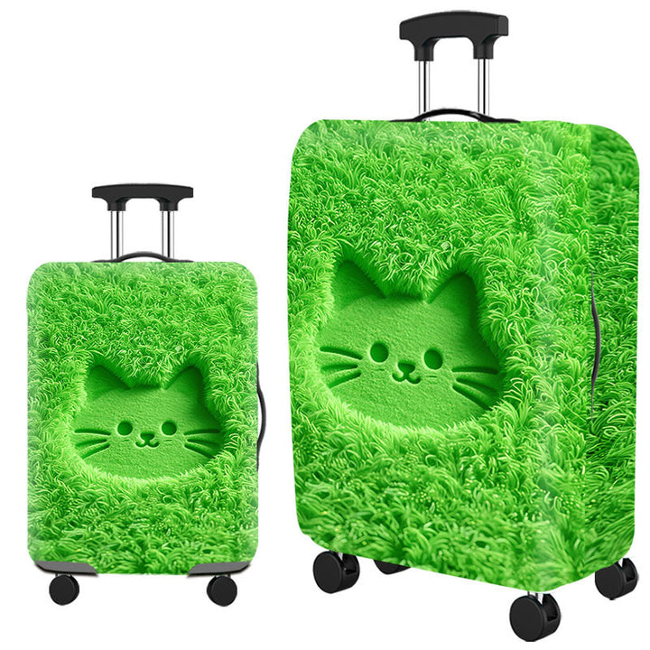 Tropical Leaf Print Hard Shell Luggage Stornfield