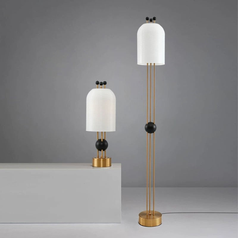 Modern Decorative Table Lamp with Geometric Design