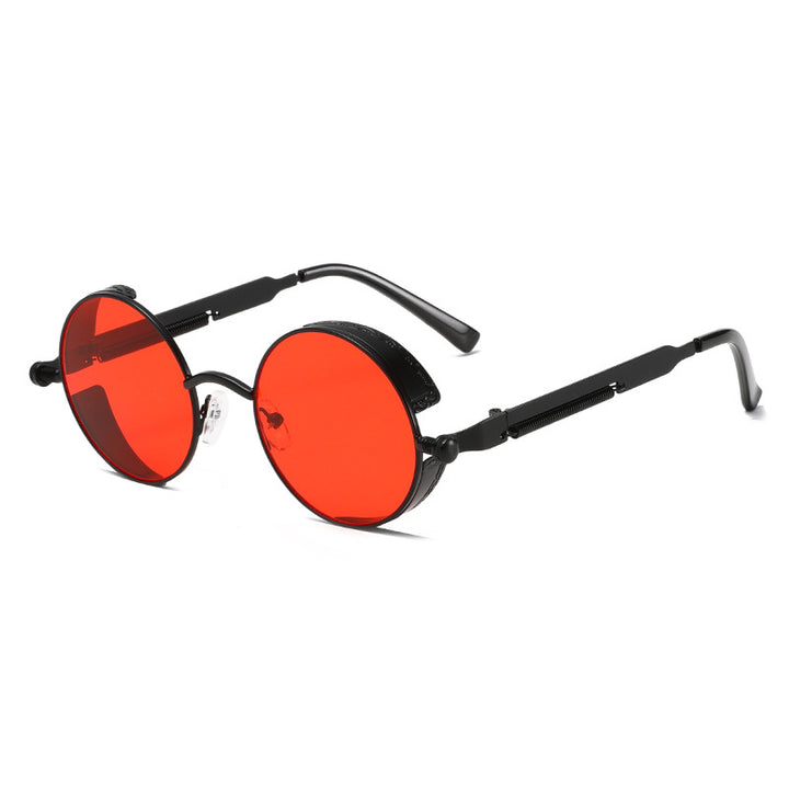 Ladies Round Sunglasses with High-Quality Metal Frame Stornfield