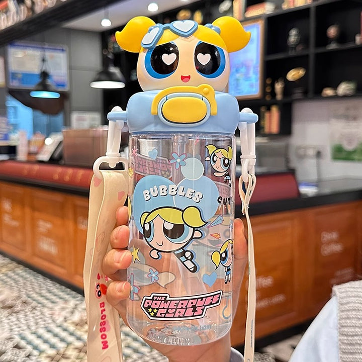 Ladies interactive drinking bottle with character design Stornfield