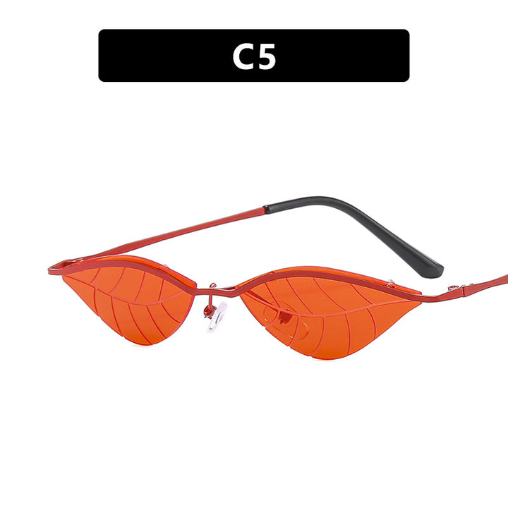 Women Cat-Eye Sunglasses with innovative leaf design Stornfield