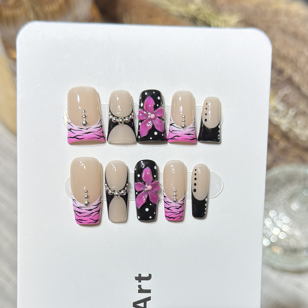 Reusable Press-On Nail Set Stornfield
