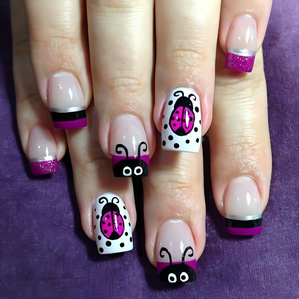 Artistic Ladybug Nail Art Set Stornfield