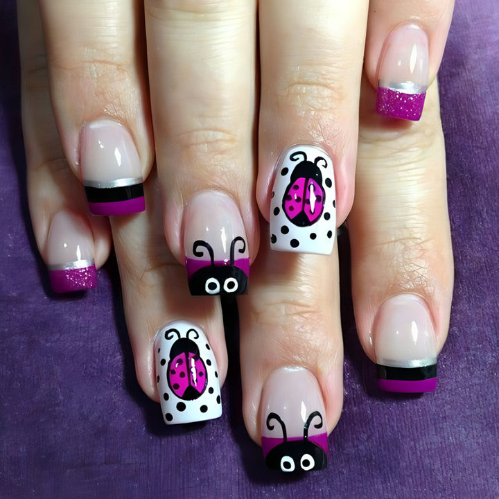 Artistic Ladybug Nail Art Set Stornfield
