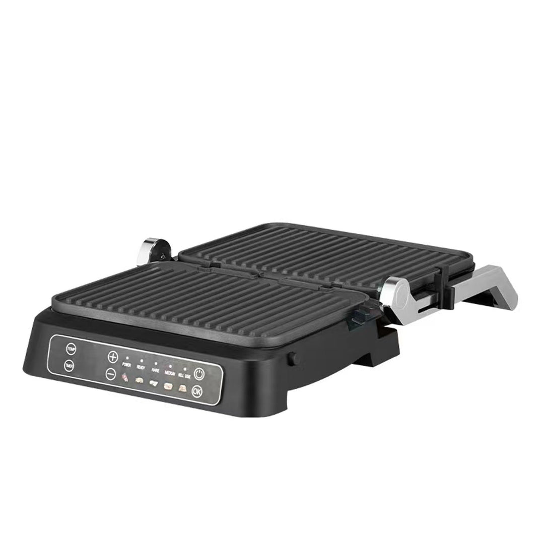 Versatile Electric Grill Press with Adjustable Temperature Control Stornfield